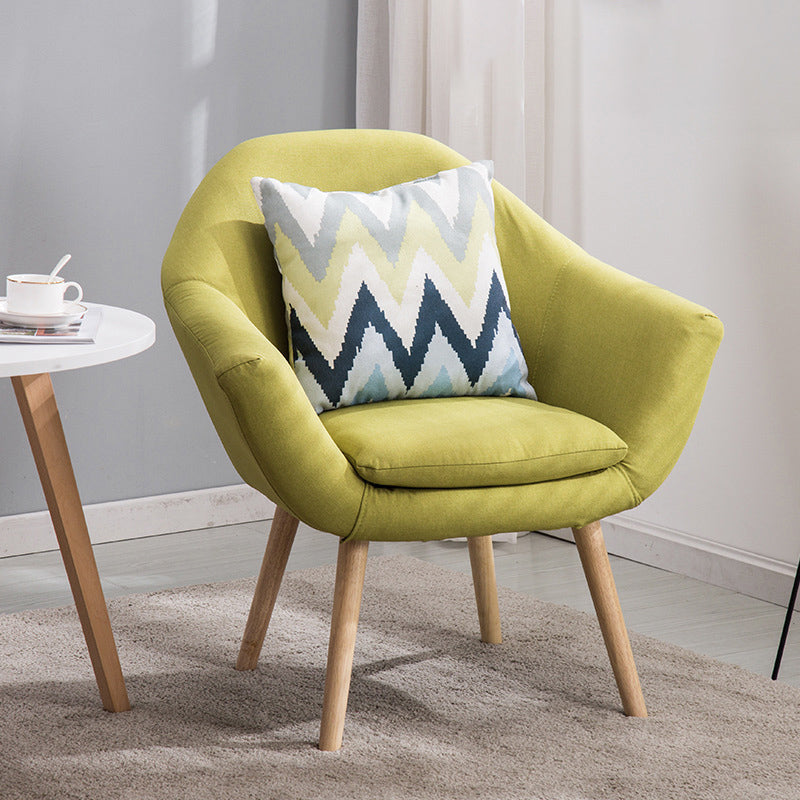 Linen Chair 28.7" L x 24.8" W x 30" H Arms Included Chair for Living Room