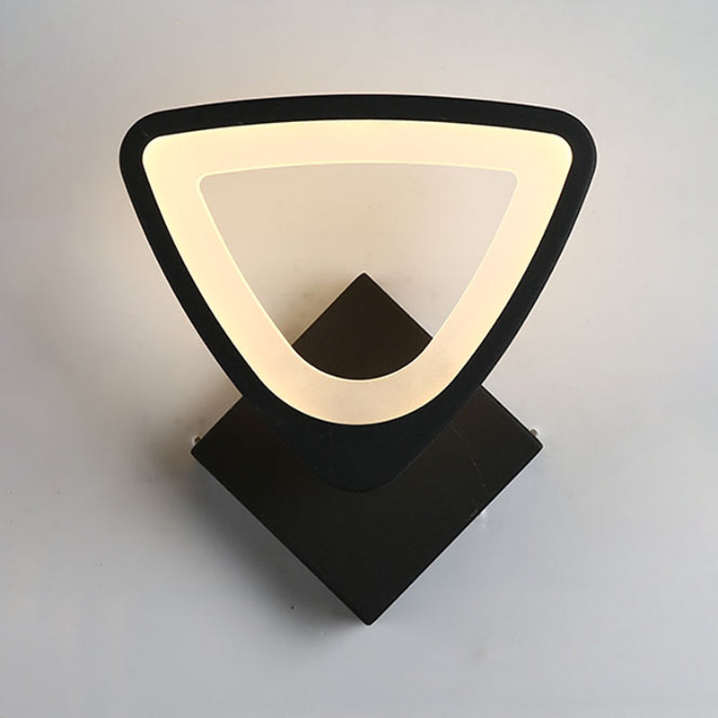 Contemporary Style Geometric Wall Lighting Ideas Metal 2 Lights Wall Lamps