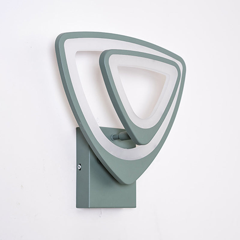 Contemporary Style Geometric Wall Lighting Ideas Metal 2 Lights Wall Lamps