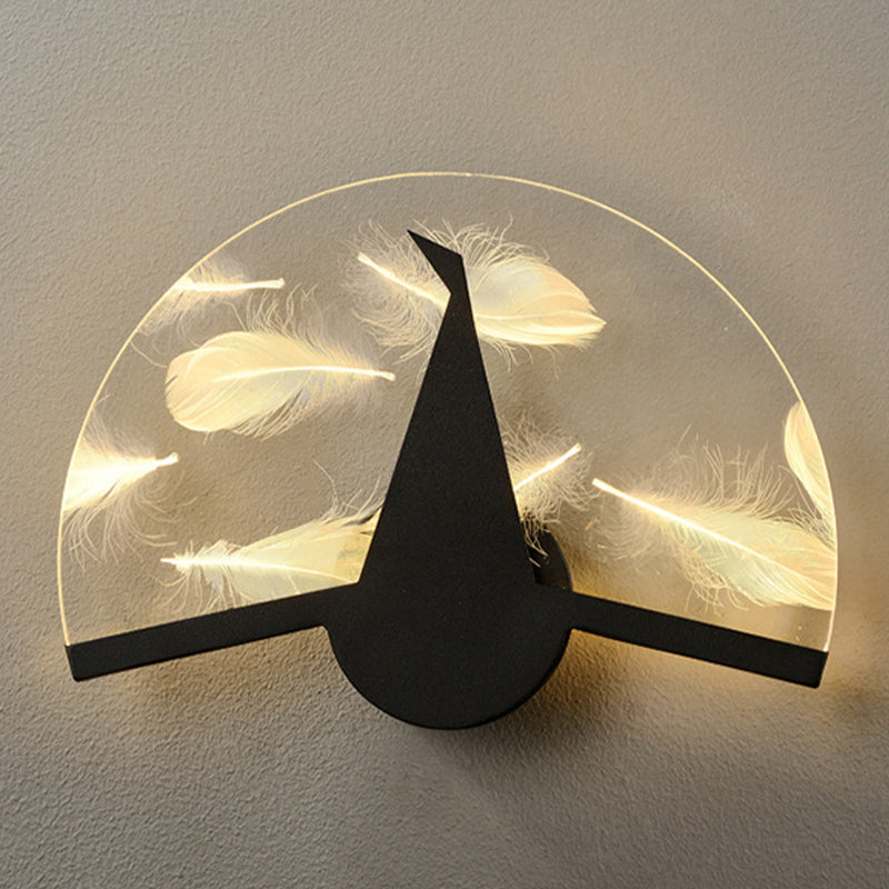 Modern Style Wall Mount Light LED Wall Light with Acrylic Shade for Bedroom