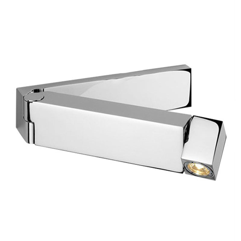 Metal Square Shape Wall Light Modern Style 1-Light Wall Mounted Light