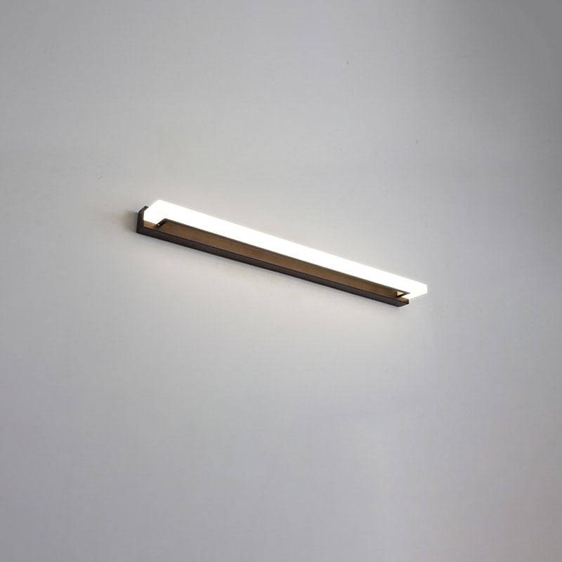 Linear LED Vanity Mirror Light in Modern Style Acrylic Wall Lamp for Bathroom