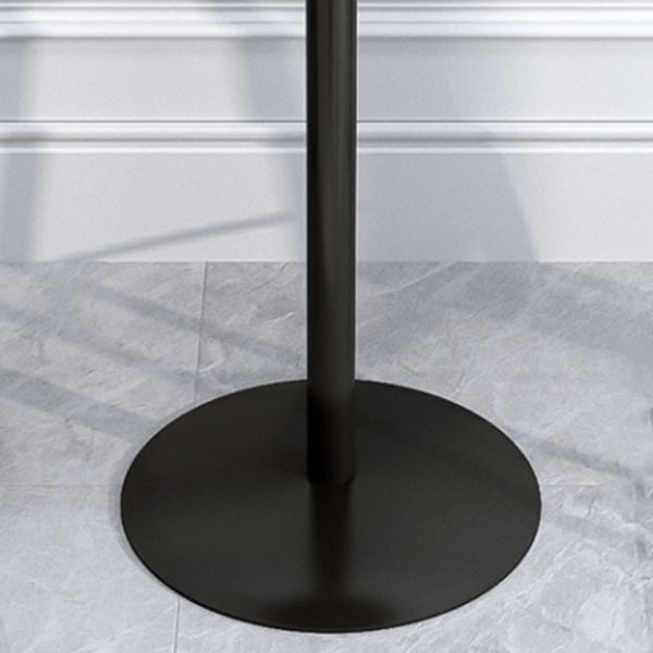 1/2/3 Piece Marble Bar Pub Table Set Matte Finish Glam Bar Stool and Table Set