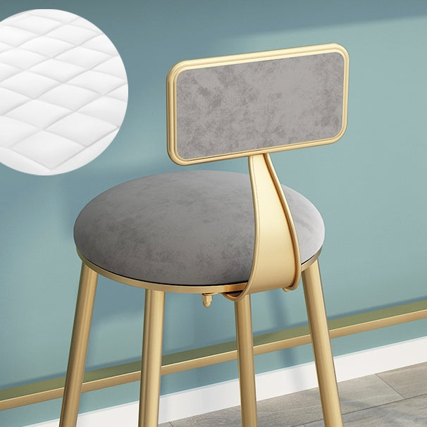 1/3 Pieces Glam Iron Bar Table Set Rectangle White Stone Top Bistro Set with Footrest