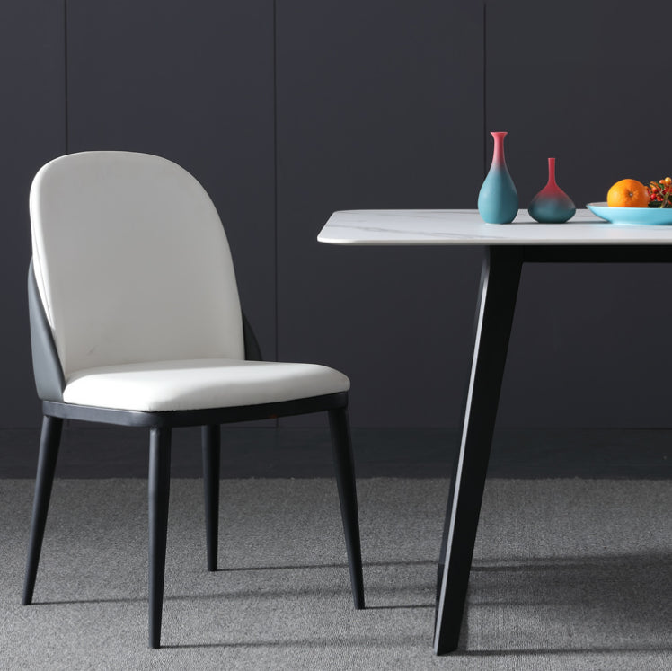 Contemporary Sintered Stone Rectangle Table Set 1/2/5/7 Pieces Dining Set