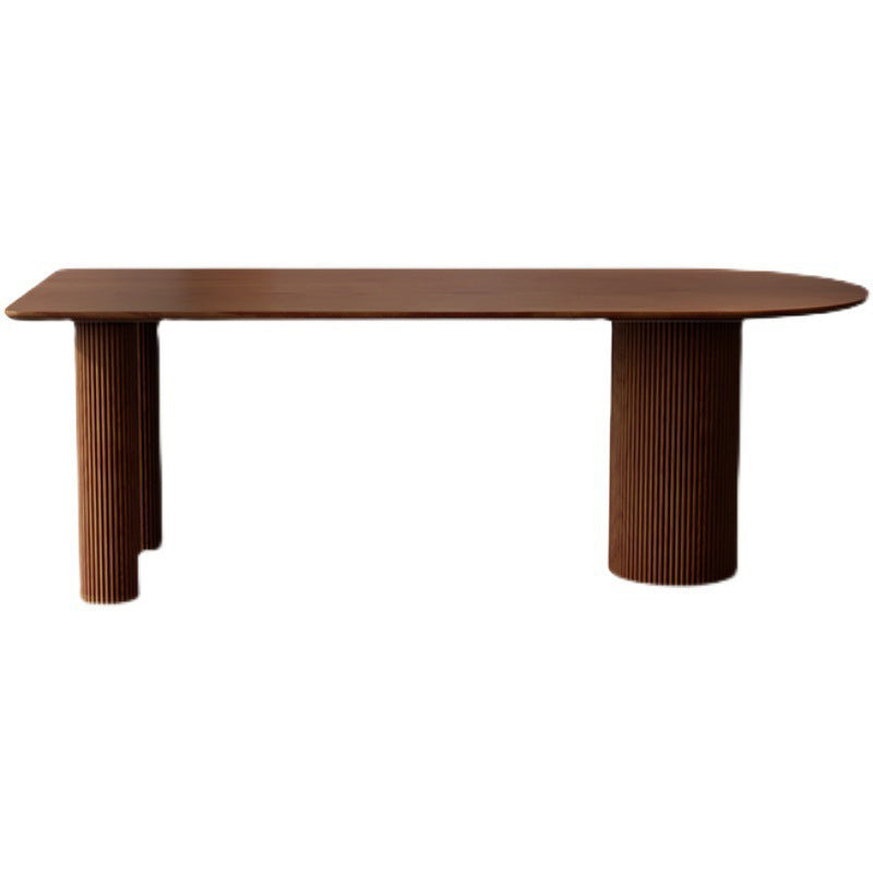 Solid Wood Dining Table Contemporary Style Dinette Table for Home Kitchen