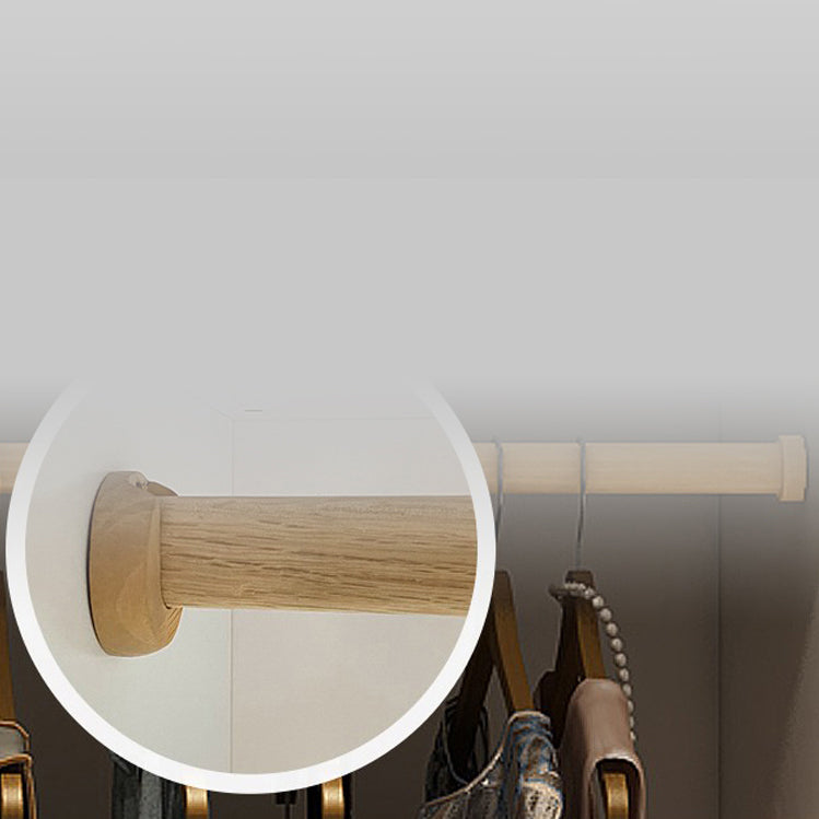 Contemporary Style Wardrobe White Color Wooden Wardrobe Closet for Bedroom