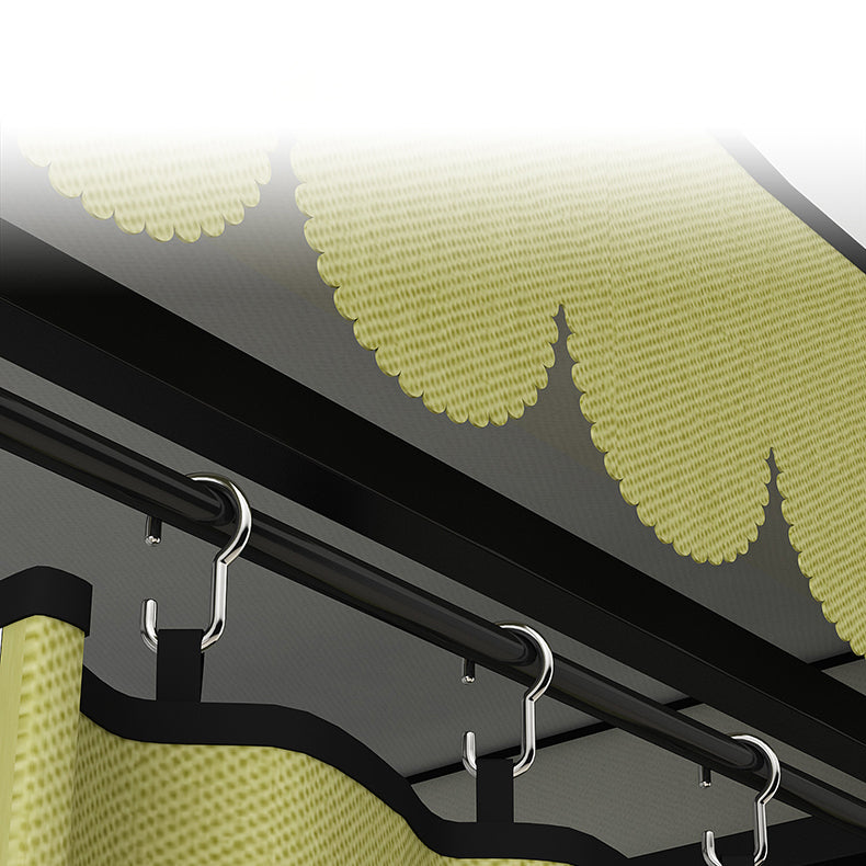 Stainless Steel Frame Wardrobe Armoire Modern Style Wardrobe Cabinet with Clothing Rod