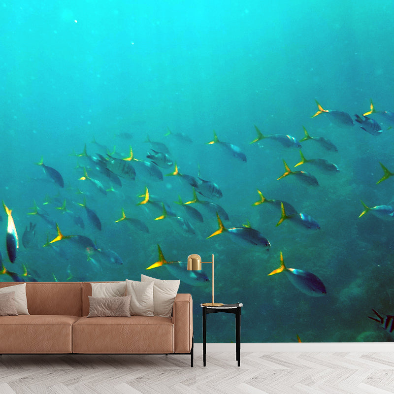 Ocean Photography Wallpaper Environmental Bathroom Floor Murals Wall Mural