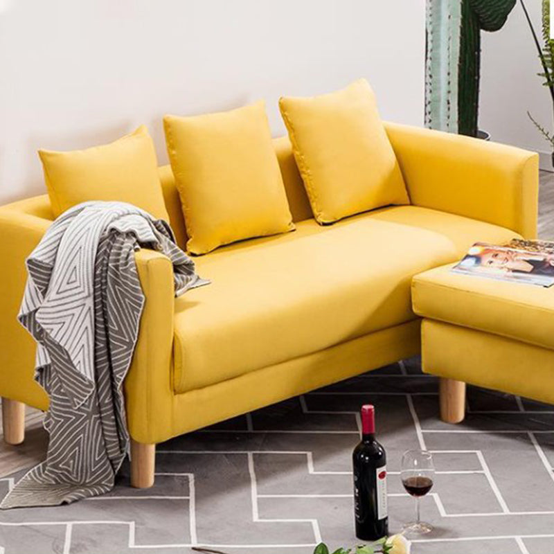 23.22" H Tuxedo Arm Sofa Contemporary Standard Sofa for Apartment