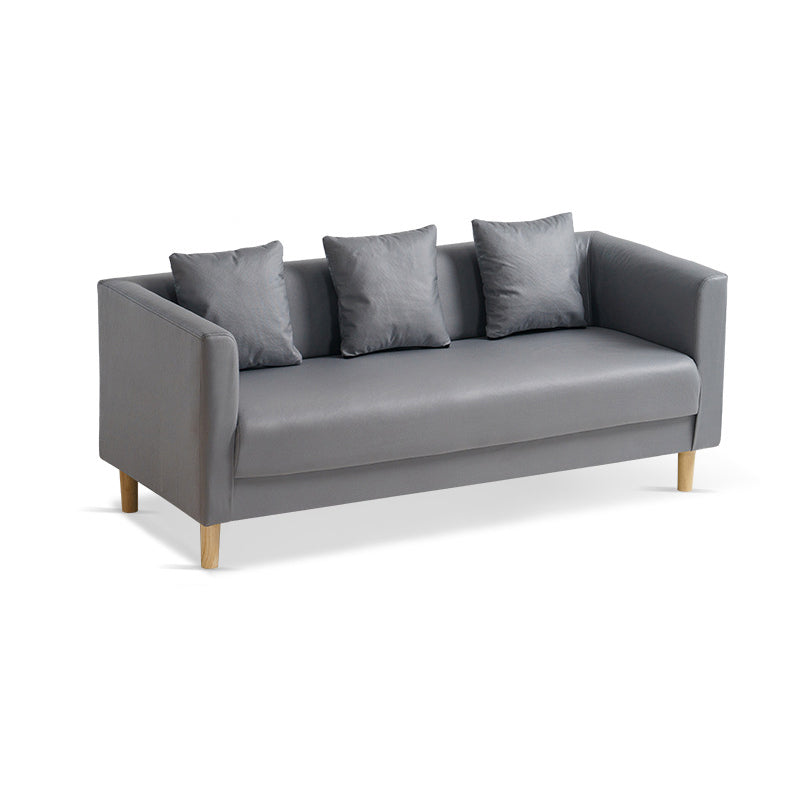 23.22" H Tuxedo Arm Sofa Contemporary Standard Sofa for Apartment