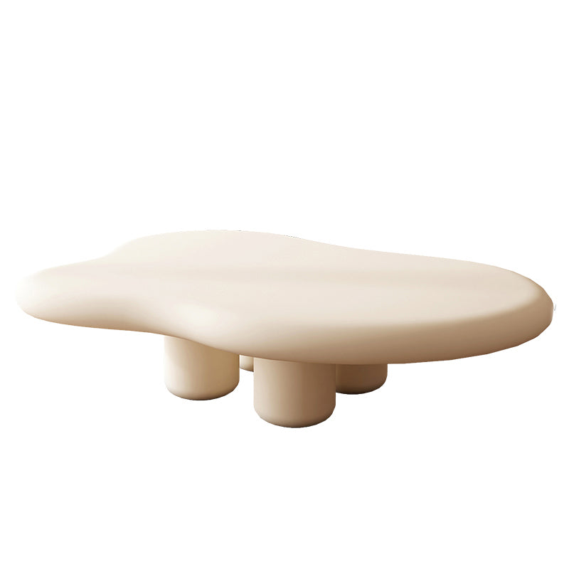 Scandinavian 4 Legs Coffee Table Geometric MDF Cocktail Table