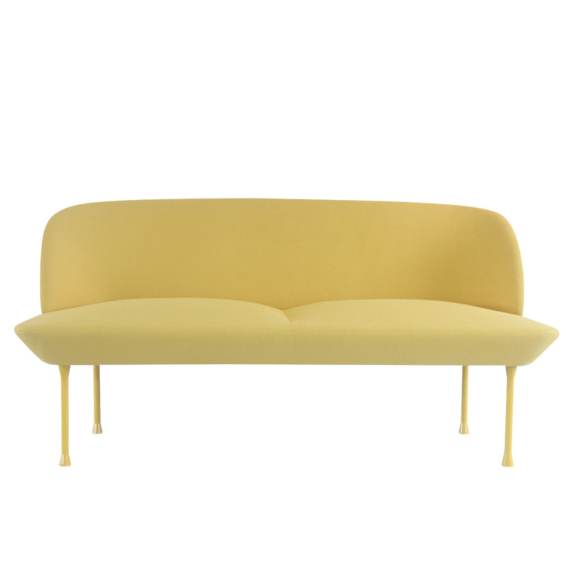 Armless Sofa Contemporary Standard Sofa for Living Room, Apartment