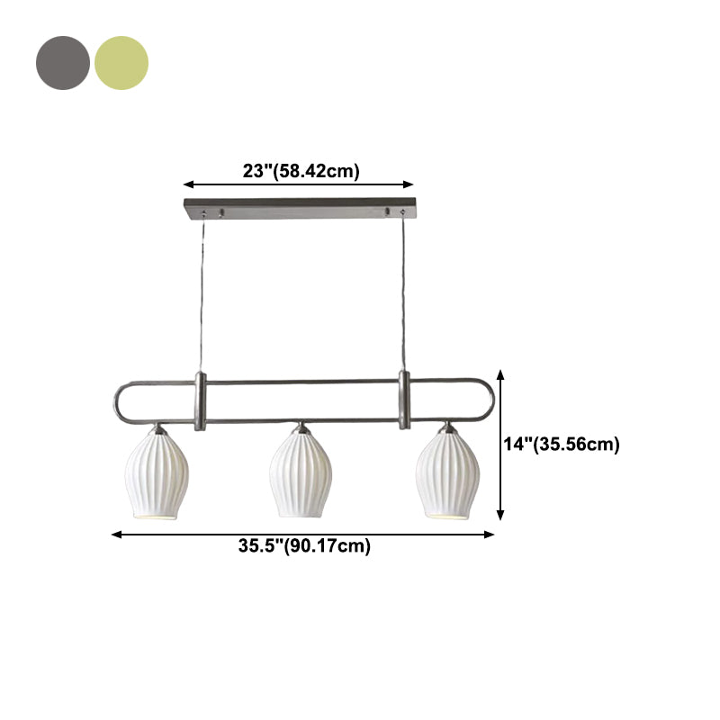 Simple Island Lighting Fixture Modern Style Pendant Lighting Fixture