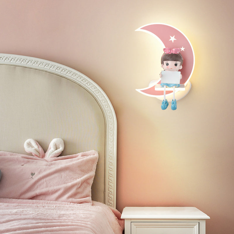 1-Light Geometric Wall Mount Light Modern Style Metal Wall Lighting Ideas