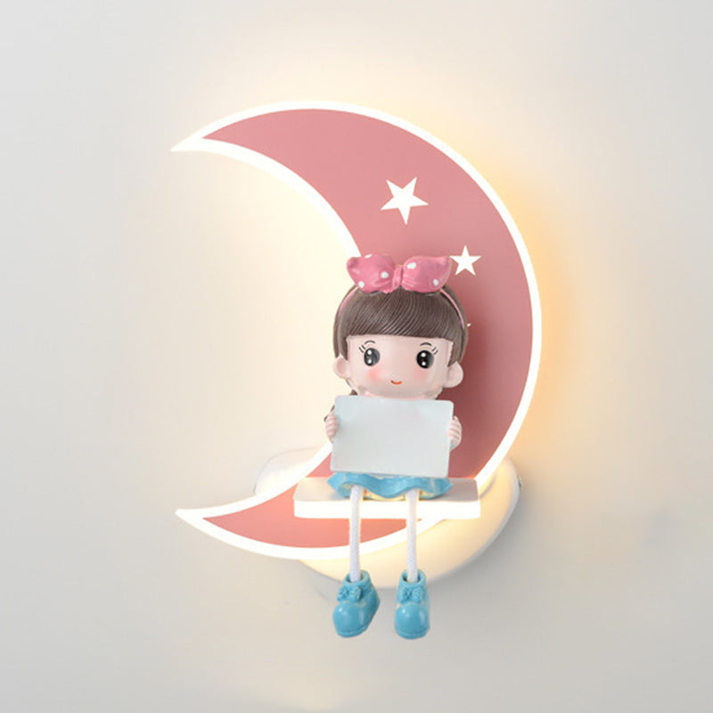 1-Light Geometric Wall Mount Light Modern Style Metal Wall Lighting Ideas