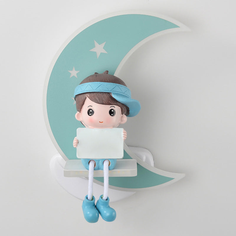 1-Light Geometric Wall Mount Light Modern Style Metal Wall Lighting Ideas