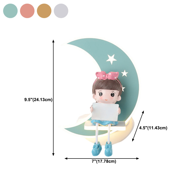 1-Light Geometric Wall Mount Light Modern Style Metal Wall Lighting Ideas