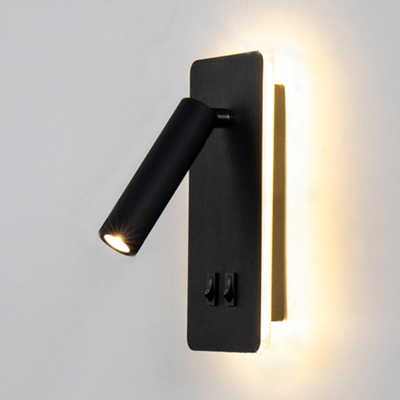 2-Light Geometric Wall Mounted Lighting Modern Style Metal Wall Lighting Fixtures