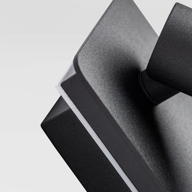 2-Light Geometric Wall Mounted Lighting Modern Style Metal Wall Lighting Fixtures