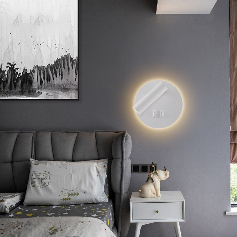 2-Light Geometric Wall Mounted Lighting Modern Style Metal Wall Lighting Fixtures