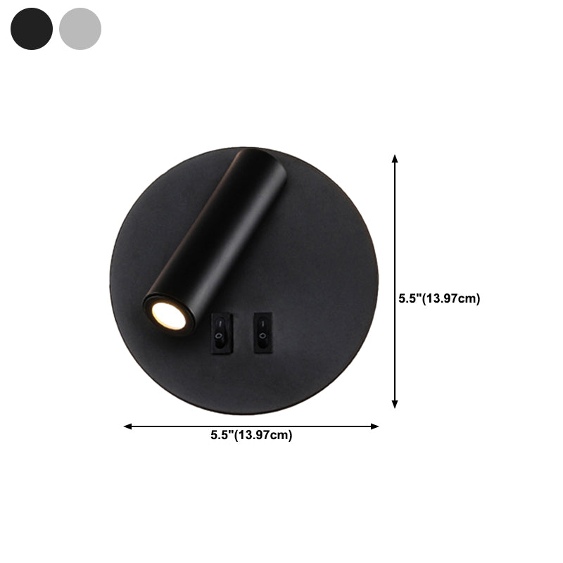 2-Light Geometric Wall Mounted Lighting Modern Style Metal Wall Lighting Fixtures