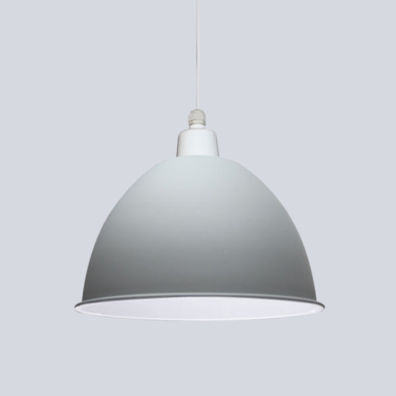 1 bol eetkamer hangende licht licht lampje grijze/roze gesuspendeerde hanglamp met koepelmetalen tint