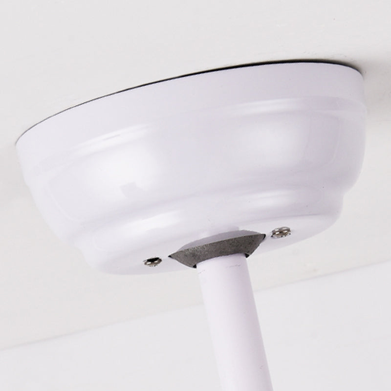Unique Shape Ceiling Fan Light Kids Style Metal 1-Light Ceiling Fan Lamp for Living Room
