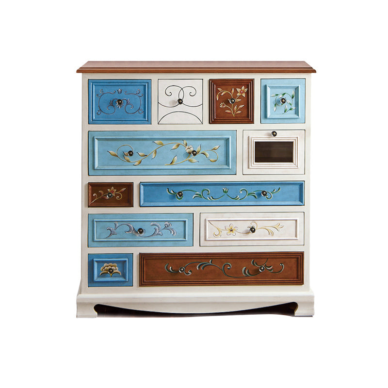 Bedroom Storage Chest Solid Wood Lingerie Chest with Drawers