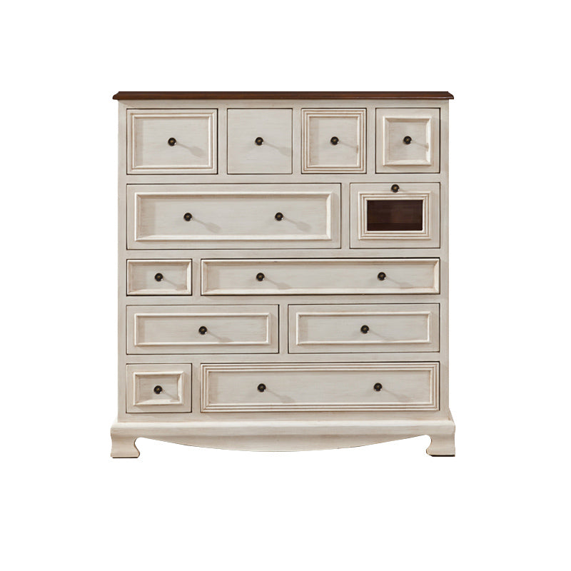 Bedroom Storage Chest Solid Wood Lingerie Chest with Drawers