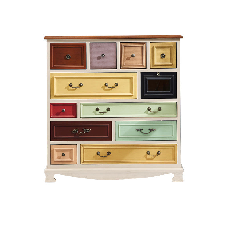 Bedroom Storage Chest Solid Wood Lingerie Chest with Drawers
