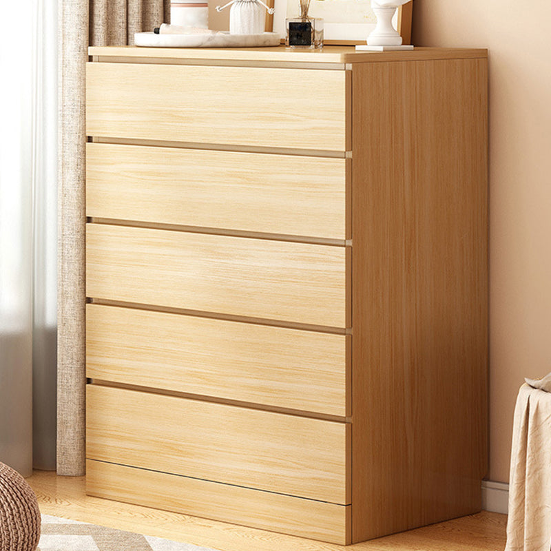 Modern Bedroom Storage Chest Wooden Chest Dresser with 3 / 4 / 5 / 6 Drawers