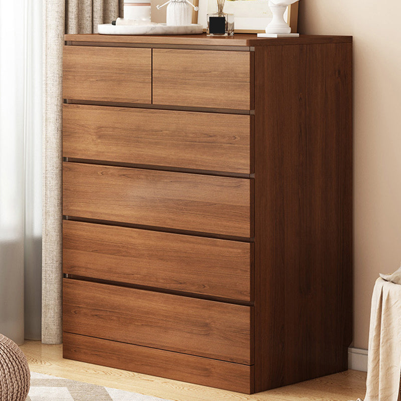 Modern Bedroom Storage Chest Wooden Chest Dresser with 3 / 4 / 5 / 6 Drawers