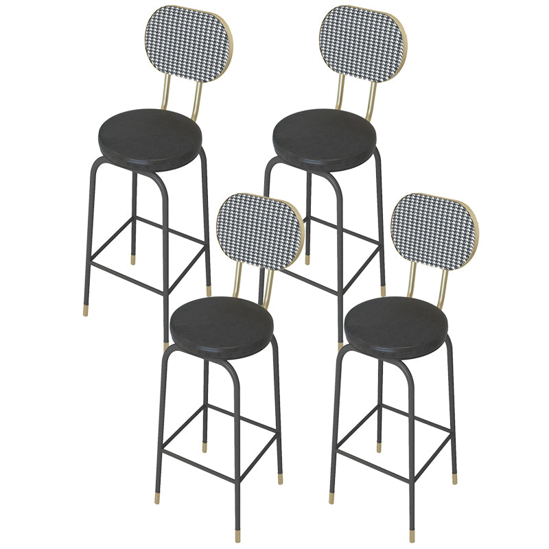 1/3/4 Pieces Glam Bar Table Set Matte Finish Sintered Stone Counter Set