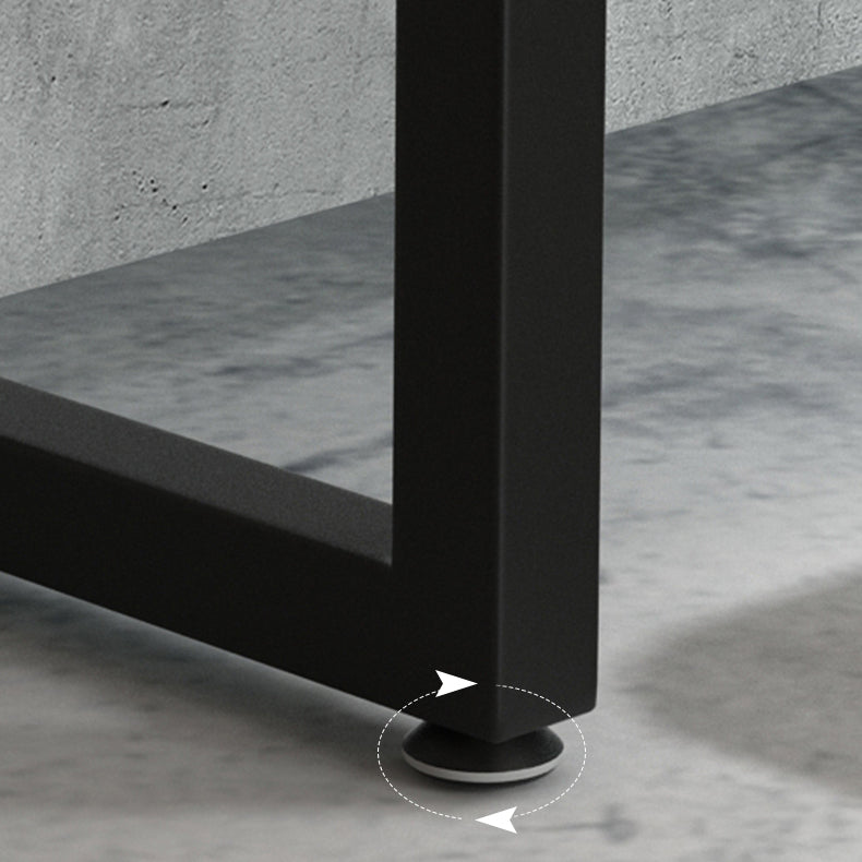 Industrial 1/5/9 Pieces Bar Table Set Rectangle Pine Wood Counter Table with High Stools