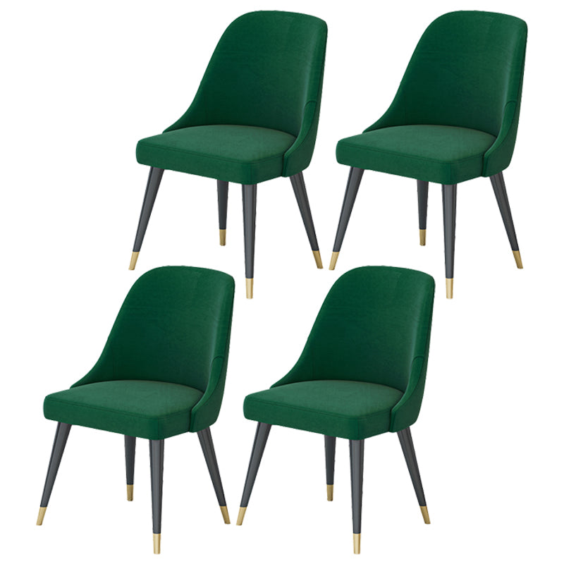 Glam Iron Dinette Set 1/4/5/6/7 Pieces Round White Sintered Stone Top Dining Table Set