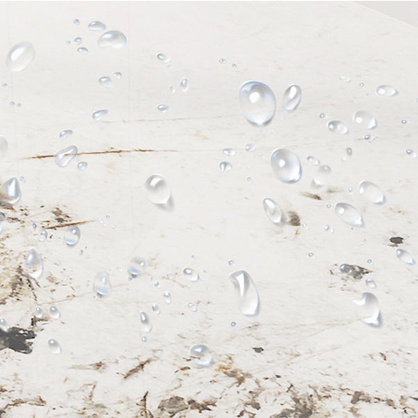 Designer Rectangle Dining Table Set 1/4/5/6/7 Pieces Gold Stone Top Dinette Set