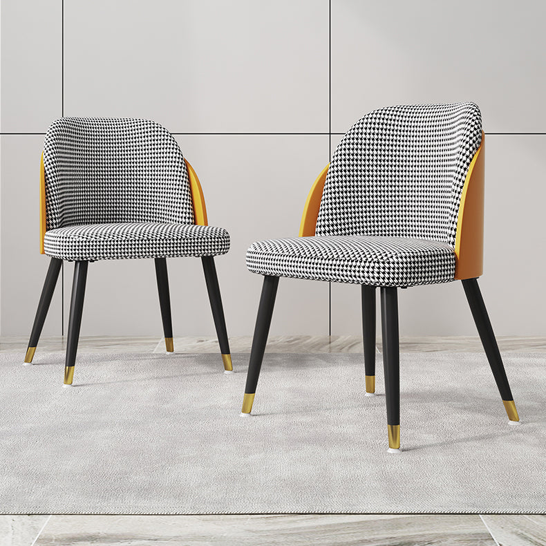 Designer Rectangle Dining Table Set 1/4/5/6/7 Pieces Gold Stone Top Dinette Set