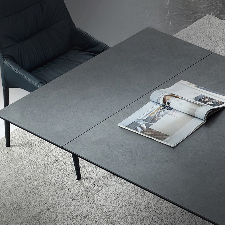 Designer Style Home Table and Chair Set 1/4/5/7 Pieces Extensible Dining Table Set