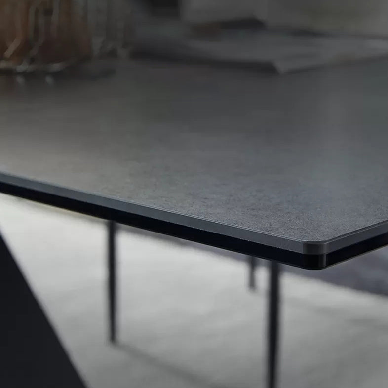 Designer Style Home Table and Chair Set 1/4/5/7 Pieces Extensible Dining Table Set