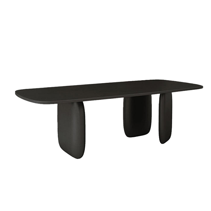 Solid Wood Dining Table Contemporary Style Dinette Table for Kitchen Home