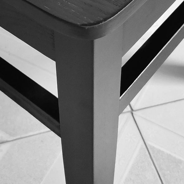 Contemporary Style Chairs Armless Chair for Kitchen with Wood Legs