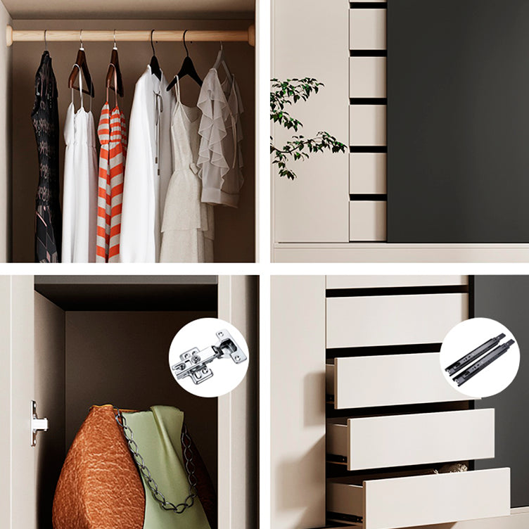 Manufactured Wood Storage Cabinet Contemporary Cabinet with Drawers