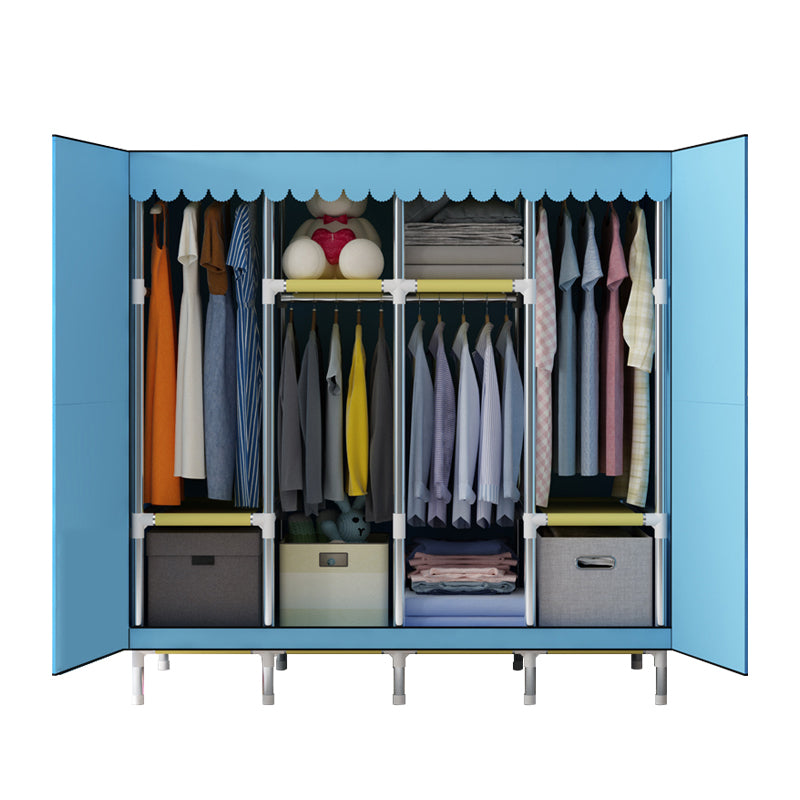 Metal Frame Storage Cabinet with Legs Modern Cabinet for Home