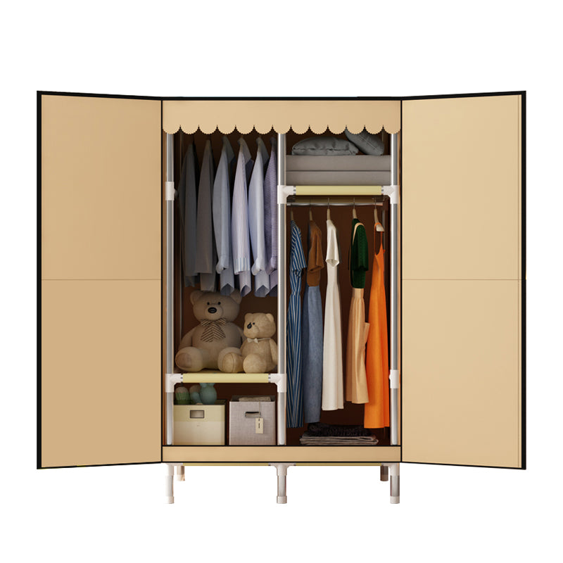 Metal Frame Storage Cabinet with Legs Modern Cabinet for Home