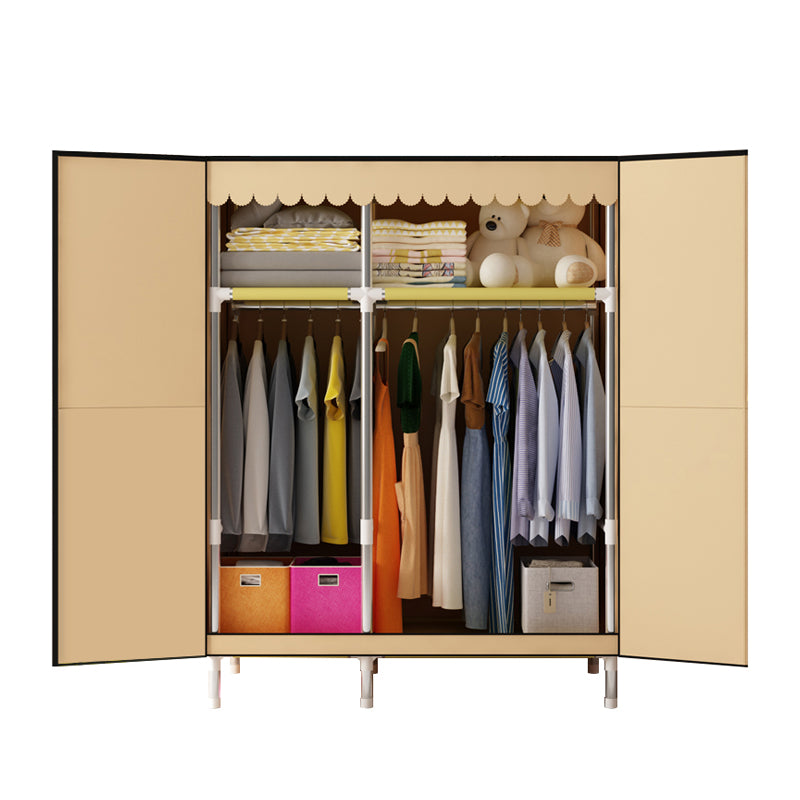 Metal Frame Storage Cabinet with Legs Modern Cabinet for Home