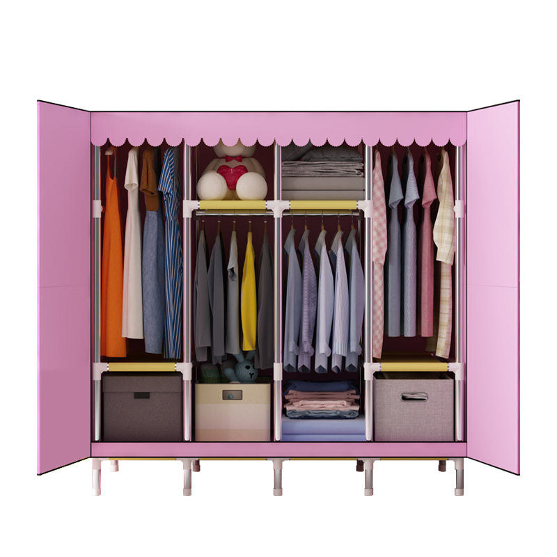 Metal Frame Storage Cabinet with Legs Modern Cabinet for Home