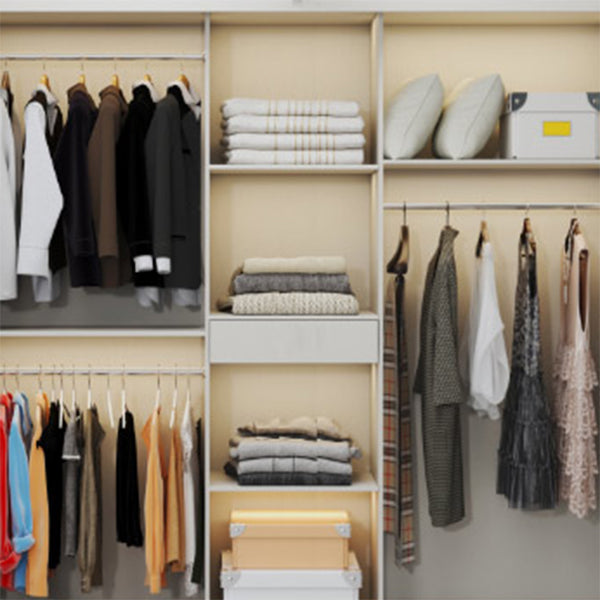 Manufactured Wood White Storage Cabinet with Sliding Door Modern Cabinet with Drawers