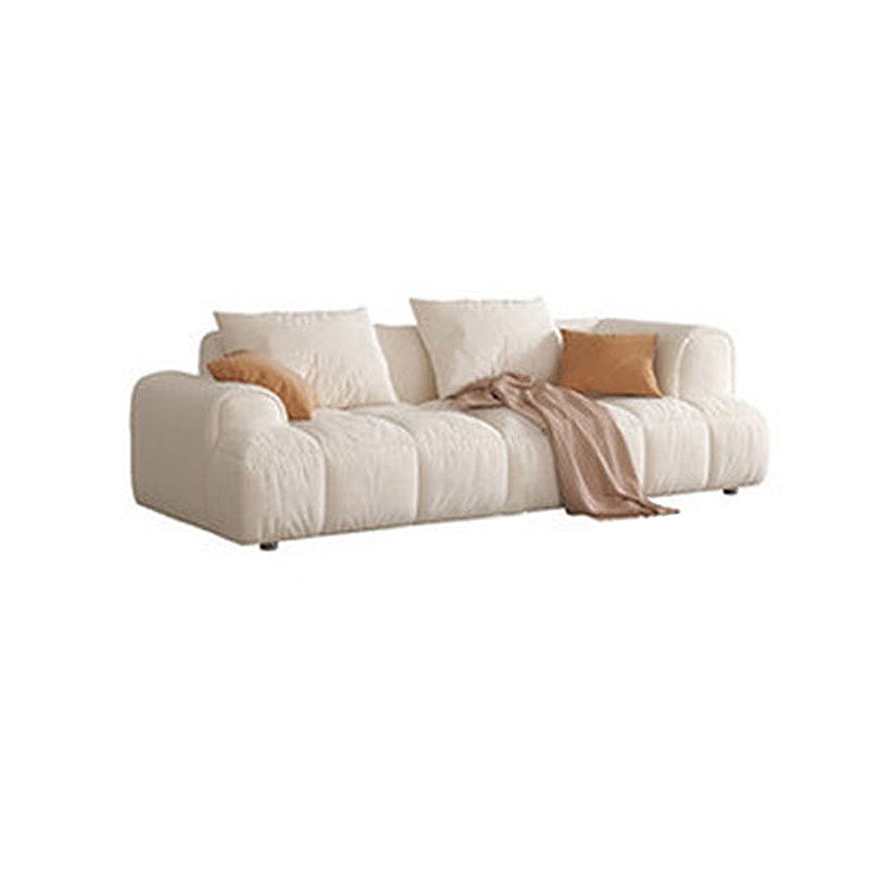 Stationary Square Arm Standard Cushions Contemporary Seating for Living Room
