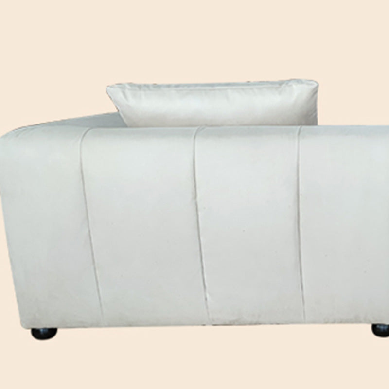 Stationary Square Arm Standard Cushions Contemporary Seating for Living Room
